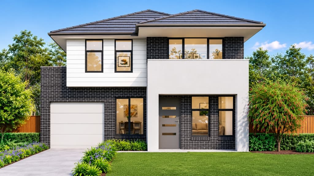Lot 28 – Modern Double-Storey Home, Marsden Park - view 1